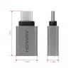 Axagon RUCM-AFA adattatore USB-C (M) -> USB-A (F), USB 3.2 Gen 2, 3A, ALU