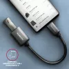 Axagon RUCM-AFAC Adattatore cavo USB-C (M) -> USB-A (F), 20 cm, USB 3.2 Gen 1, 3A, ALU