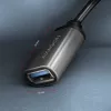 Axagon RUCM-AFAC Adattatore cavo USB-C (M) -> USB-A (F), 20 cm, USB 3.2 Gen 1, 3A, ALU