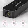 AXAGON ADE-XR adattatore da USB 2.0 Type-A a Fast Ethernet 10/100, RJ-45, Realtek RTL8152, nero, 23 g