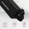 AXAGON ADE-XR adattatore da USB 2.0 Type-A a Fast Ethernet 10/100, RJ-45, Realtek RTL8152, nero, 23 g