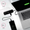 Hub Axagon HMC-6H4A USB 3.2 Gen 1, 4x USB-A, HDMI 4K/30Hz, PD 100W, cavo USB-C 20 cm