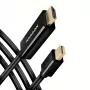 Cavo adattatore Axagon RVDM-HI14C2 Mini DisplayPort su HDMI 4K 30Hz 1,8 m