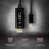 Cavo adattatore Axagon RVDM-HI14C2 Mini DisplayPort su HDMI 4K 30Hz 1,8 m