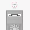 Supporto Axagon RHD-125S per 1x HDD/SSD 2,5 pollici in vano 3,5 pollici, metallo, grigio