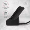 Lettore di smart card Axagon CRE-SM2 USB 2.0 nero cavo 1,3 m