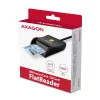 Lettore piatto di smart card/ID Axagon CRE-SM3N USB-A, USB 2.0, 1,3 m, nero, 57 g