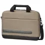 Borsa toploader Hama Terra 33,8 cm (13,3 pollici) beige con manico e tracolla