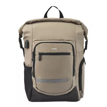 Zaino Hama Terra 39,6 cm (15,6 pollici) beige, nero