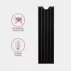 Dissipatore passivo in alluminio Axagon CLR-M2L10 per tutti gli SSD M.2, formato 2280, altezza 10 mm.
