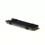 Dissipatore passivo in alluminio Axagon CLR-M2L3 per tutti gli SSD M.2, formato 2280, altezza 3 mm