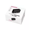 Dissipatore passivo in alluminio Axagon CLR-M2XL per unità SSD M.2 a una e due facce, formato 2280, altezza 36 mm