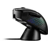 Mouse MSI CLUTCH GM51 LIGHTWEIGHT WIRELESS gaming per destrimani RF + Bluetooth + USB Type-C ottico 26000 DPI