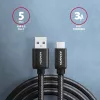 Cavo USB Axagon BUCM3-AM10AB USB 3.2 Gen 1 1 m USB C USB A nero