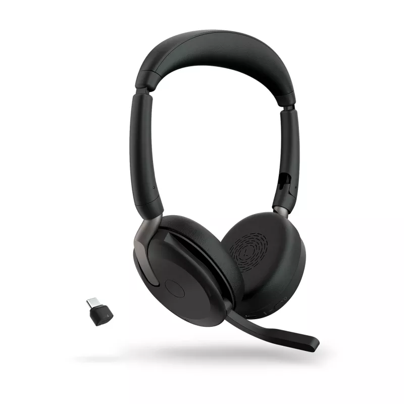Jabra Evolve2 65 Flex - Link380c UC stereo (ricarica wireless)