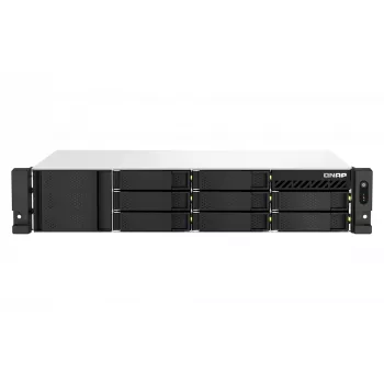 QNAP TS-864EU-8G NAS/server di storage rack (2U) Intel® Celeron® 8 GB DDR4 0 TB QNAP Turbo System nero