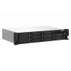 QNAP TS-864EU-8G NAS/server di storage rack (2U) Intel® Celeron® 8 GB DDR4 0 TB QNAP Turbo System nero