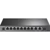 TP-Link Switch desktop 8 porte 10/100Mbit/s + 3 porte Gigabit con 8 porte PoE+