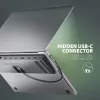 Docking station Axagon HMC-4KX3 Hub USB-C 5Gbps, 3x USB-A, 2x HDMI, DP, RJ-45, SD/microSD, Audio, PD 100W, cavo 40cm