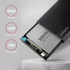 Case HDD/SSD Axagon EE25-GTR USB-C 3.2 Gen 2 Nero 2,5 pollici