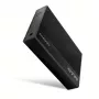 Axagon EE35-GTR USB-C 5Gbps - SATA 6G, 3.5 RIBBED box BLACK - Case HDD USB Type-C 3,5 pollici