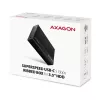 Axagon EE35-GTR USB-C 5Gbps - SATA 6G, 3.5 RIBBED box BLACK - Case HDD USB Type-C 3,5 pollici
