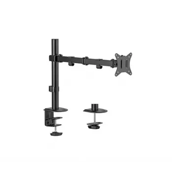 Morsetto supporto monitor GEMBIRD MA-D1-01 per schermi 17–32 pollici, VESA 75×75–100×100, fino a 9 kg, nero