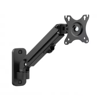 Supporto a parete per monitor Gembird MA-WA1-01 per schermi 17–27 pollici, VESA 75x75 / 100x100, carico max. 7 kg, nero