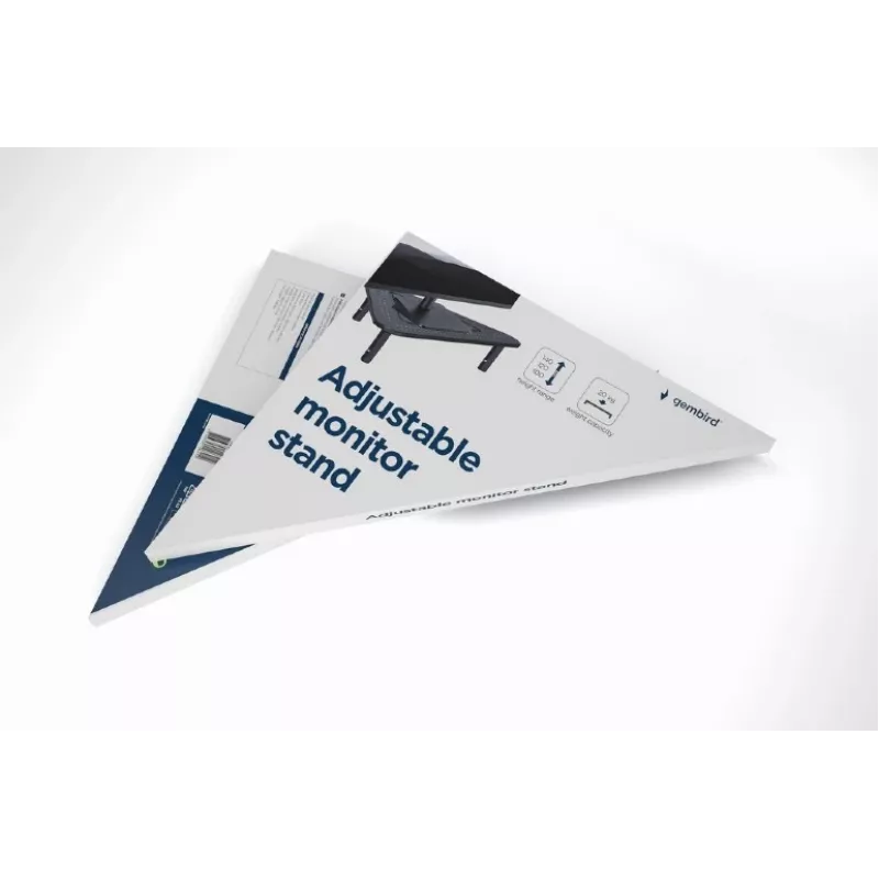 Supporto monitor Gembird MS-TABLE-02 da appoggio Nero 20kg