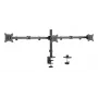 Gembird MA-D3-01 supporto da scrivania regolabile per 3 monitor, 17–27 pollici, fino a 7 kg
