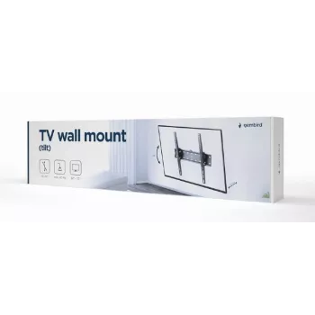 Supporto TV Gembird WM-55T-02 per schermi 32–55 pollici, inclinabile -12° fino a 12°, VESA 200x200–400x400, 40 kg, nero