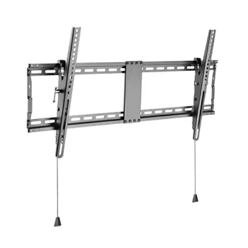 Supporto a parete TV Gembird WM-90T-01 per schermi da 43–90 pollici, VESA 200x200–800x400, inclinazione -12°–3°, portata 70 kg, nero
