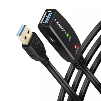 Axagon ADR-305 Cavo attivo di prolunga/ripetitore USB 3.2 Gen 1 A-M -> A-F 5 m