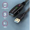 Axagon ADR-305 Cavo attivo di prolunga/ripetitore USB 3.2 Gen 1 A-M -> A-F 5 m