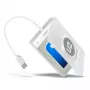 AXAGON ADSA-1S adattatore USB 2.0 per SSD/HDD SATA da 2,5 pollici con custodia, 480 Mbit/s, bianco