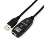 Axagon ADR-210 Cavo attivo di prolunga/ripetitore USB 2.0 A-M -> A-F 10 m
