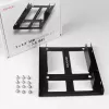 Axagon RHD-225 METAL Supporto per 2x HDD/SSD 2,5 pollici in alloggiamento 3,5 pollici, supporto ventola
