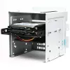 Axagon RHD-225 METAL Supporto per 2x HDD/SSD 2,5 pollici in alloggiamento 3,5 pollici, supporto ventola