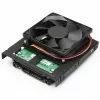 Axagon RHD-225 METAL Supporto per 2x HDD/SSD 2,5 pollici in alloggiamento 3,5 pollici, supporto ventola