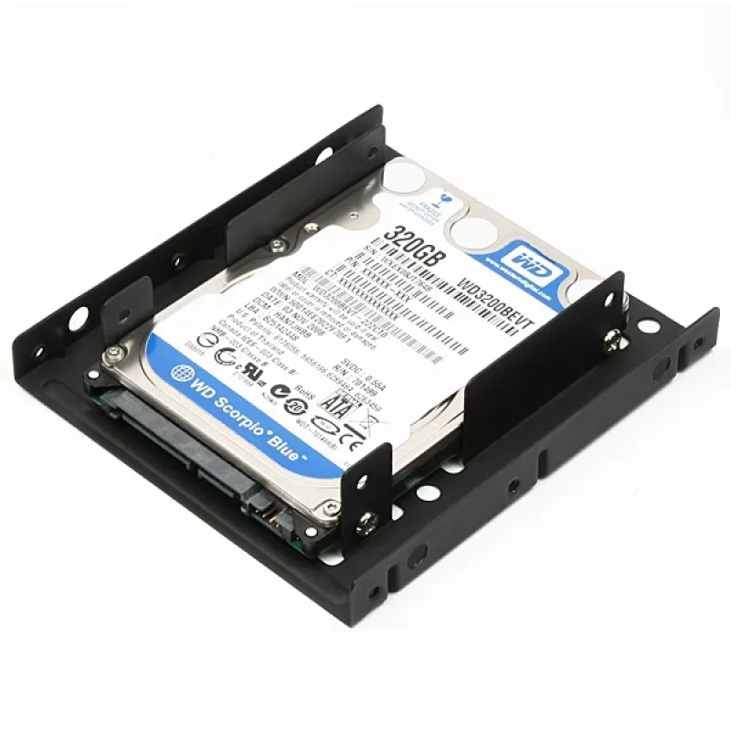 Axagon RHD-225 METAL Supporto per 2x HDD/SSD 2,5 pollici in alloggiamento 3,5 pollici, supporto ventola