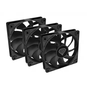 GENESIS Oxal 120 Ventola per case PC 12 cm Nero 3 pz.