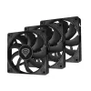 GENESIS Oxal 120 Ventola per case PC 12 cm Nero 3 pz.