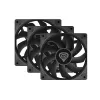 GENESIS Oxal 120 Ventola per case PC 12 cm Nero 3 pz.