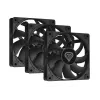 GENESIS Oxal 120 Ventola per case PC 12 cm Nero 3 pz.