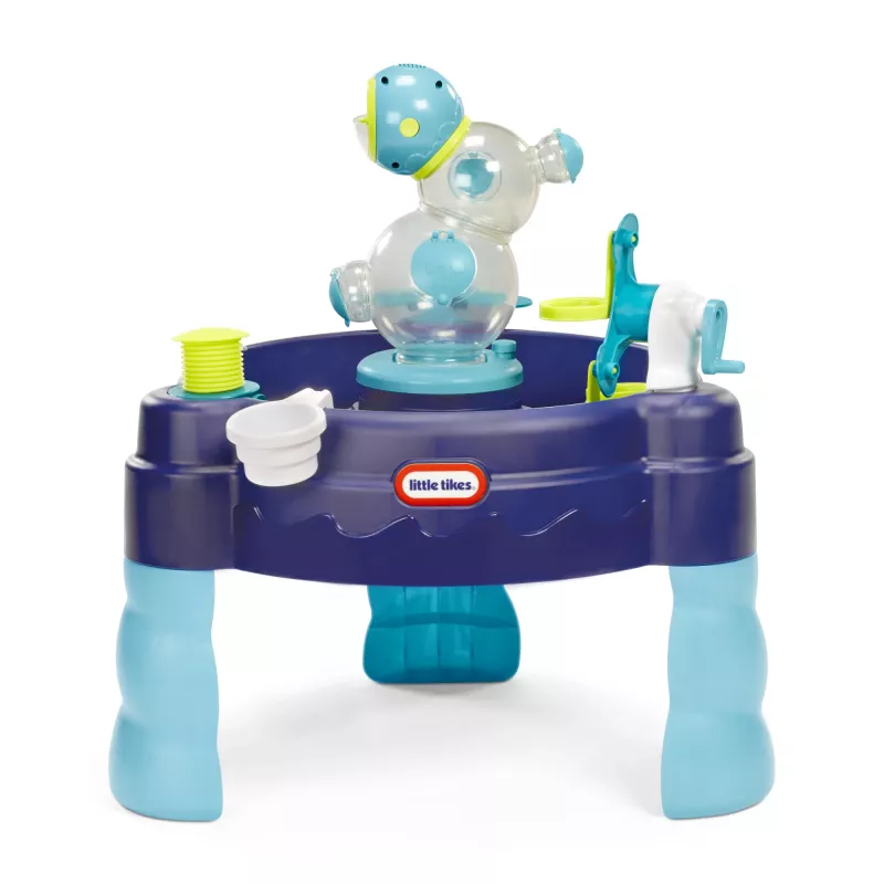 Little Tikes FOAMO Tavolo d'acqua 3-in-1, tavolo d'acqua, 2 anno/i, Multicolore
