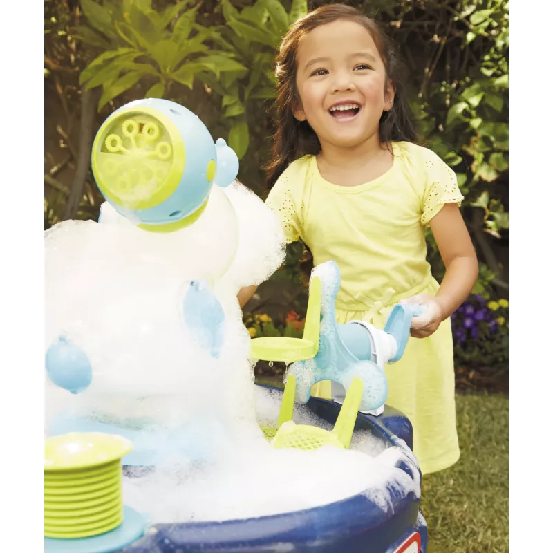 Little Tikes FOAMO Tavolo d'acqua 3-in-1, tavolo d'acqua, 2 anno/i, Multicolore