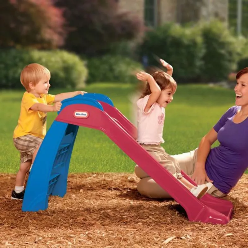 Little Tikes First Slide, 1,2 anno/i, 6 anno/i, Plastica, 4,09 kg, Blu, Rosso
