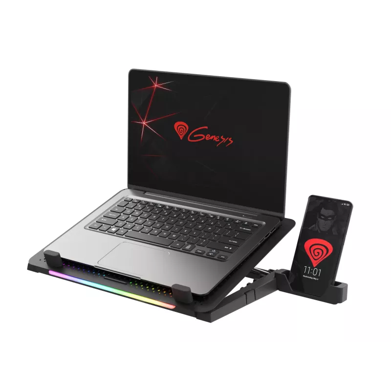 Raffreddatore per laptop GENESIS Oxid 450 39,6 cm (15,6