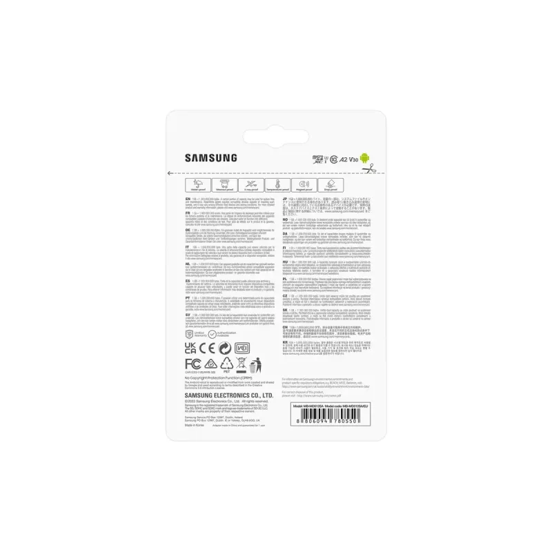 Scheda di memoria Samsung MB-MD512SA/EU 512 GB MicroSDXC UHS-I Class 10