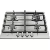 Whirlpool TGML 661 IX R acciaio inox da incasso 58 cm gas 4 zone